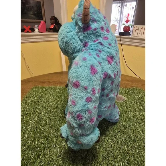 Disney at Primark Light up Sulley Sully Monster Inc Plush 16" Works Clean - Picture 10 of 17